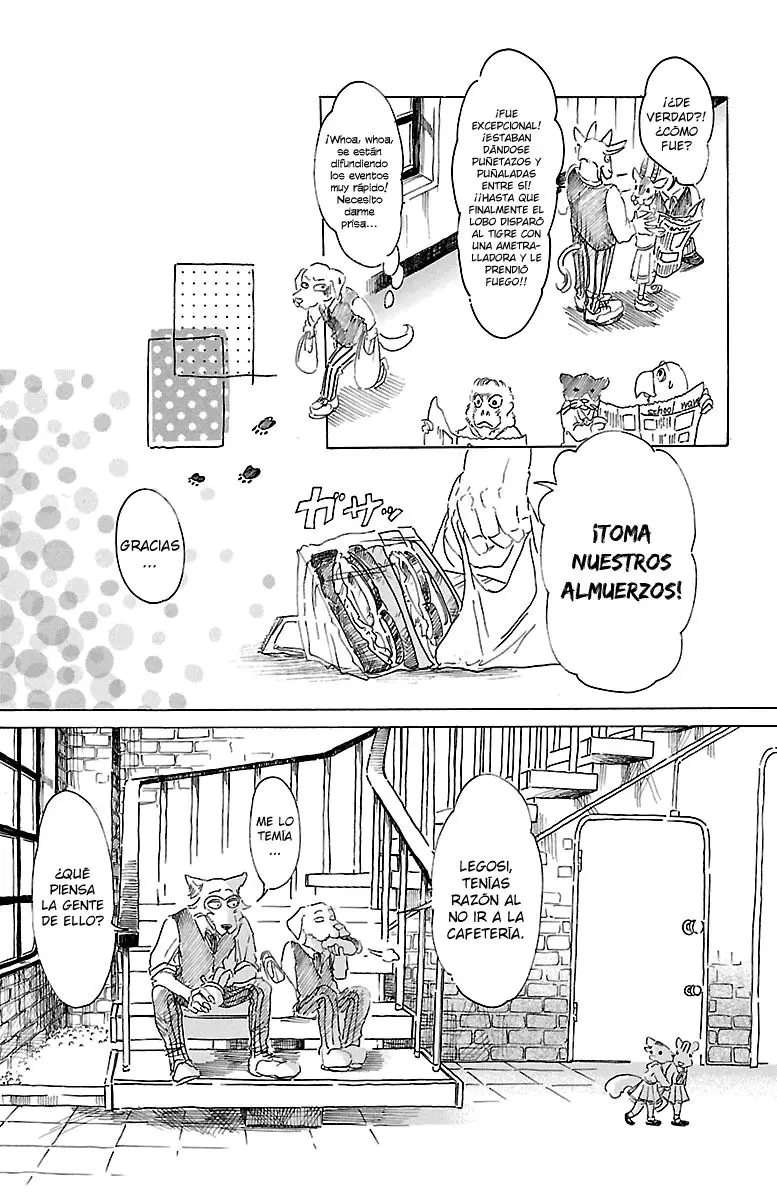 Beastars capítulo 17, página 6