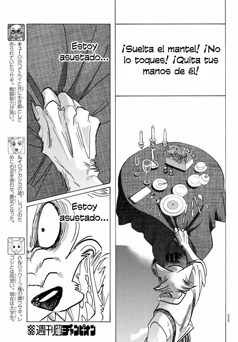 Beastars capítulo 170, página 13