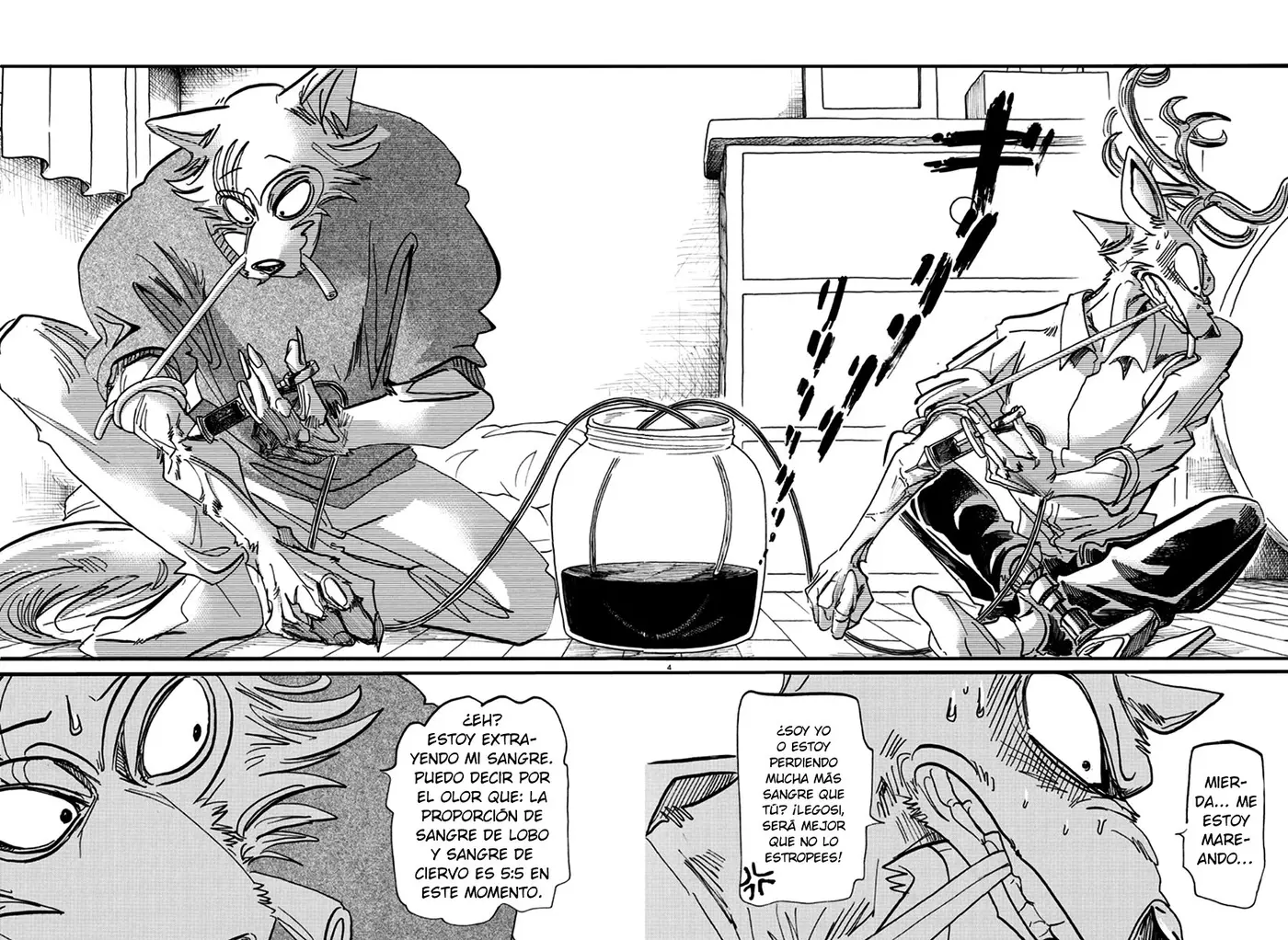 Beastars capítulo 175, página 6