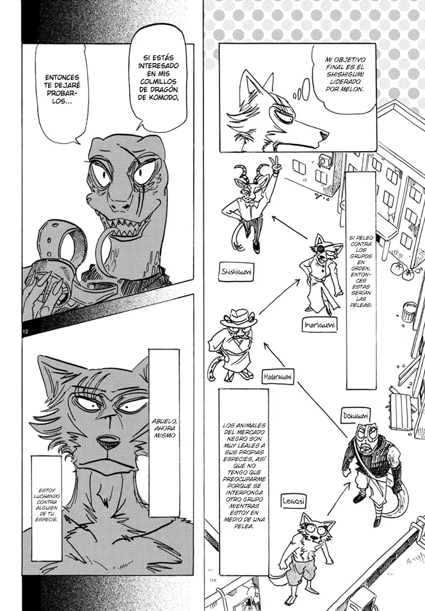 Beastars capítulo 176, página 13
