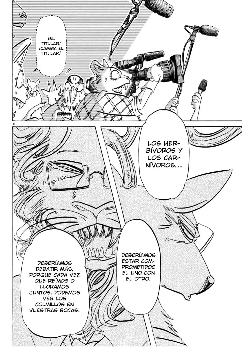 Beastars capítulo 182, página 10