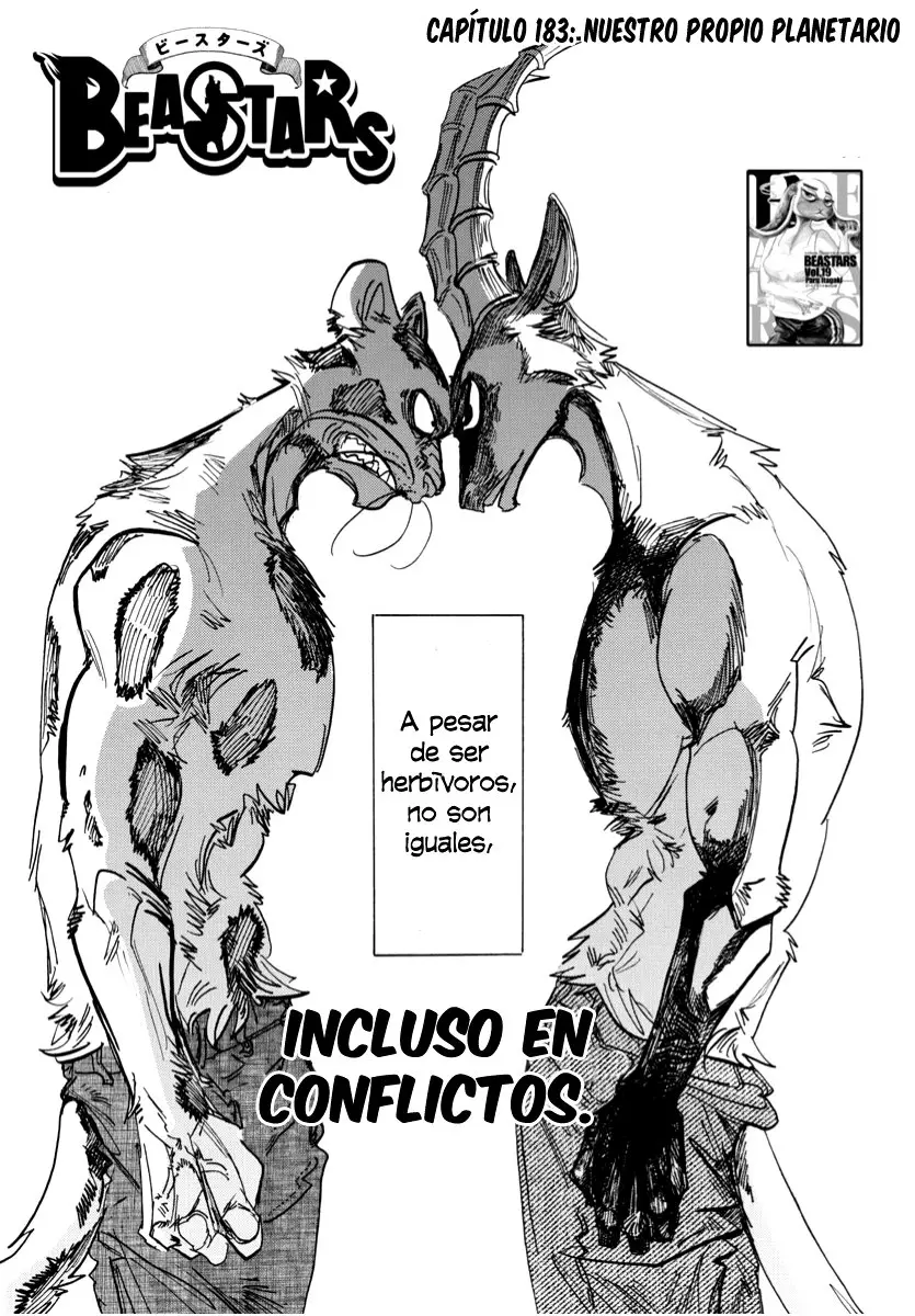 Beastars capítulo 183, página 3