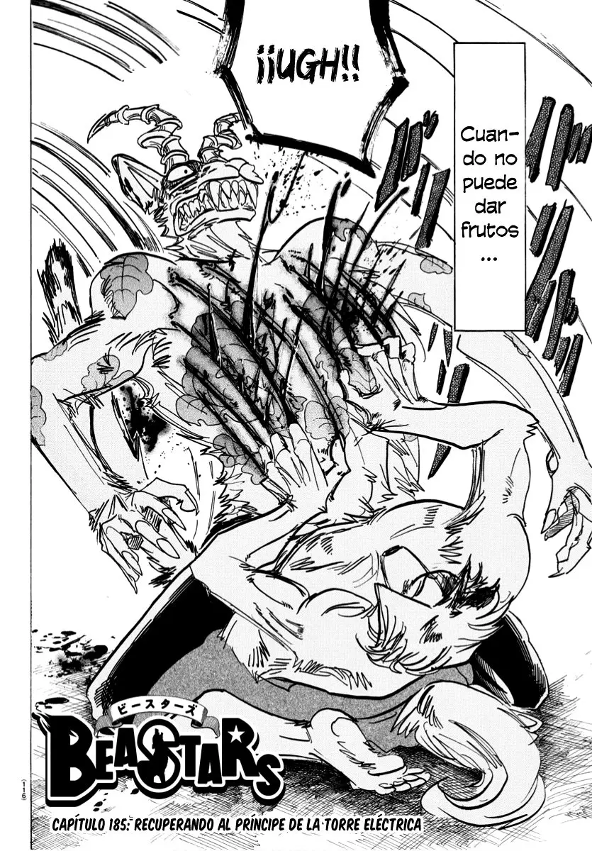 Beastars capítulo 185, página 4