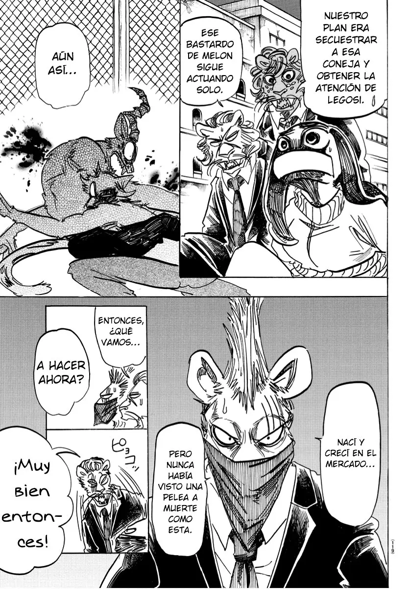 Beastars capítulo 185, página 7