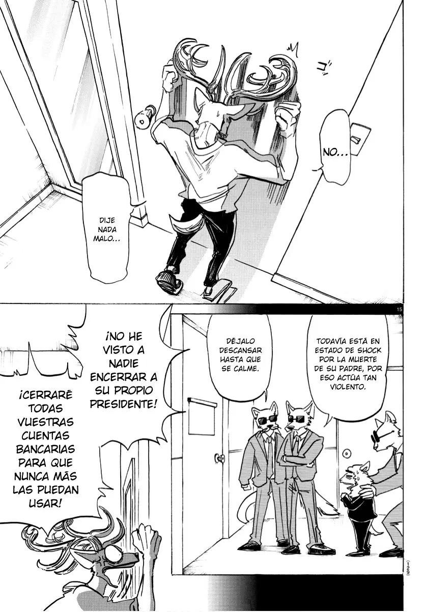 Beastars capítulo 185, página 17