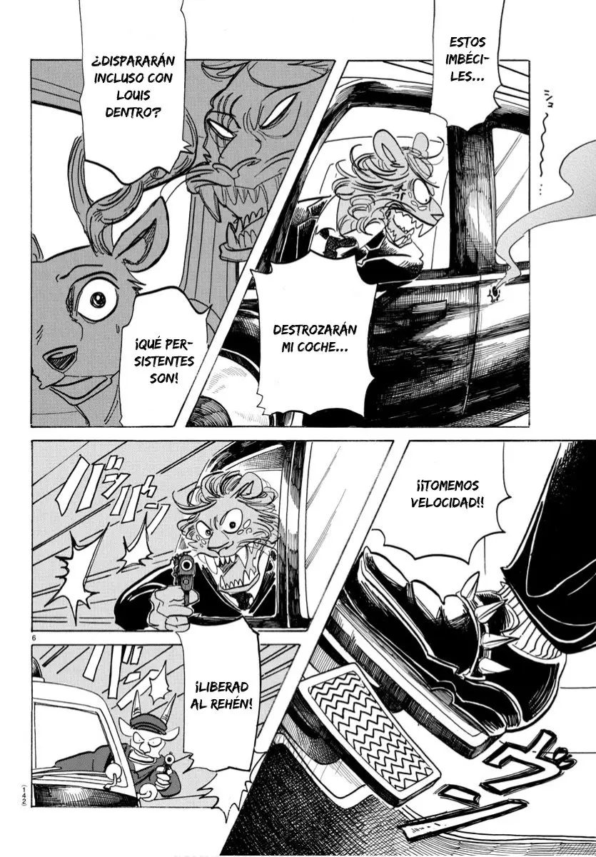 Beastars capítulo 186, página 8