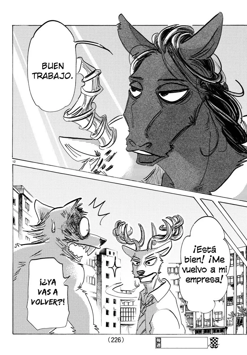Beastars capítulo 192, página 12