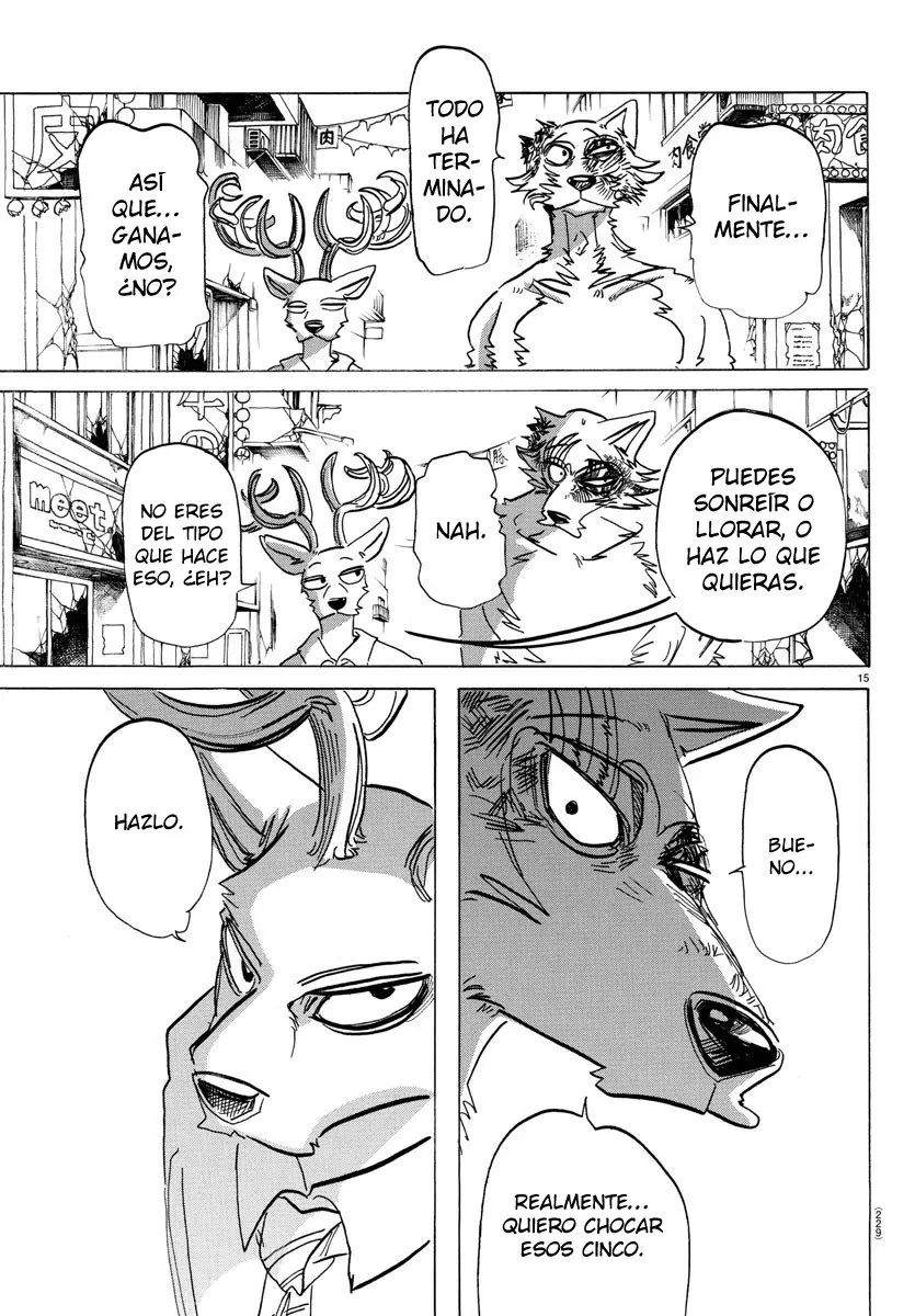 Beastars capítulo 192, página 15