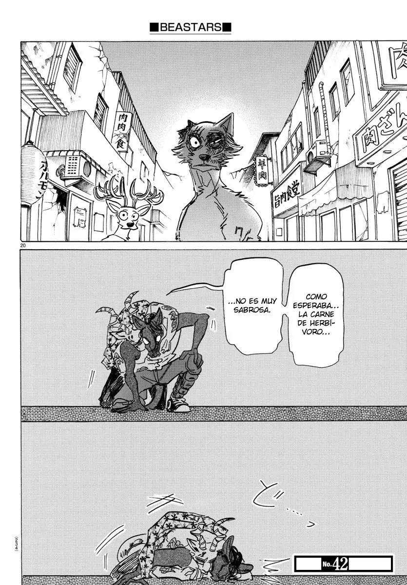 Beastars capítulo 192, página 20