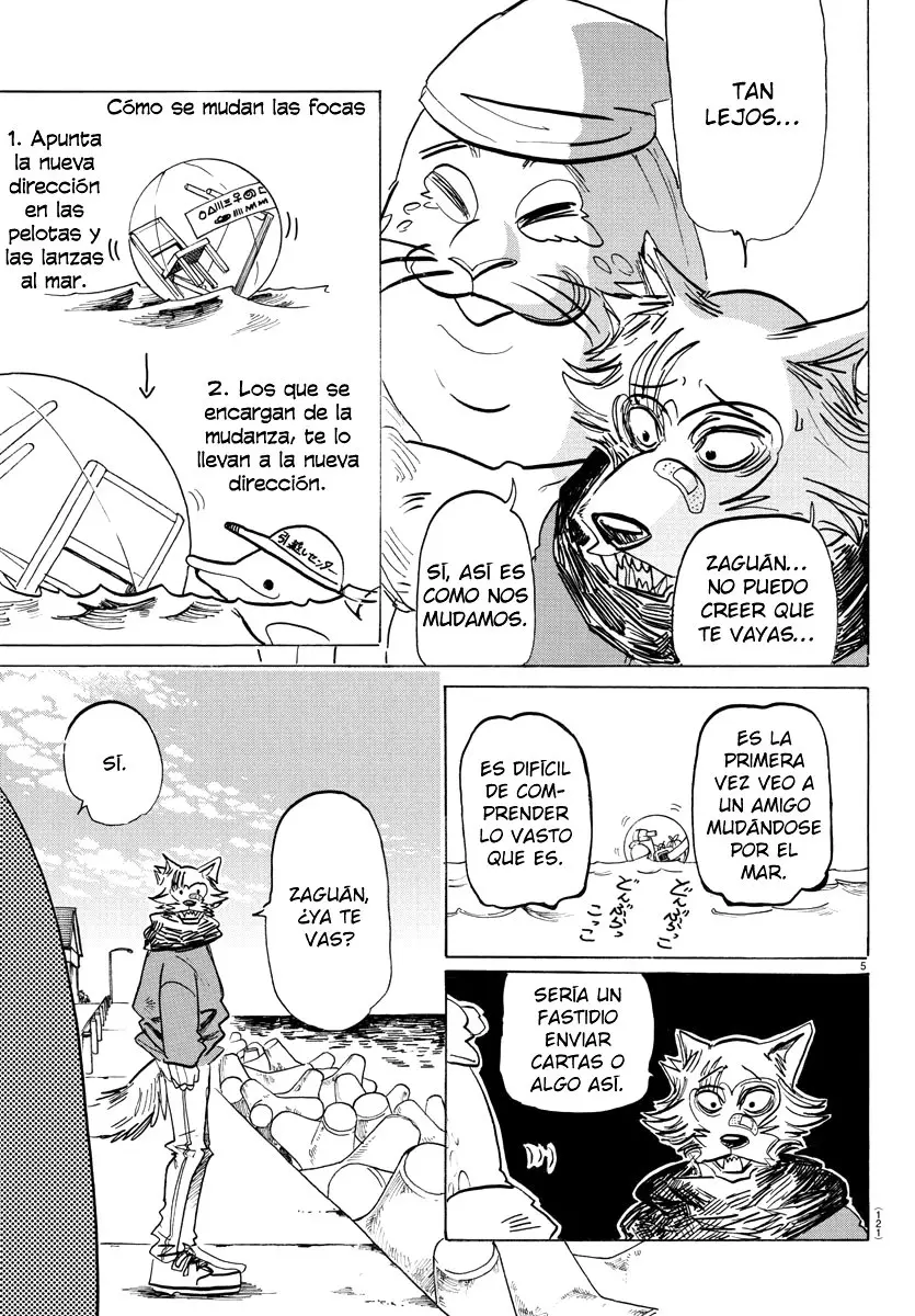 Beastars capítulo 193, página 7