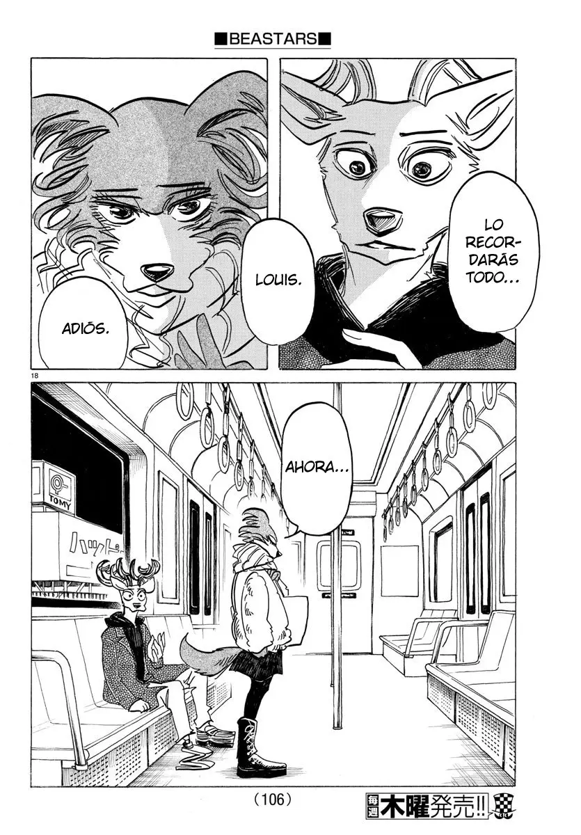 Beastars capítulo 194, página 19