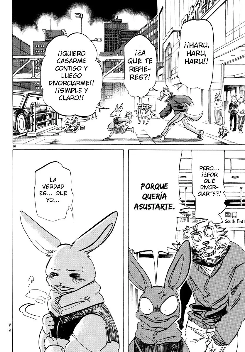 Beastars capítulo 195, página 18