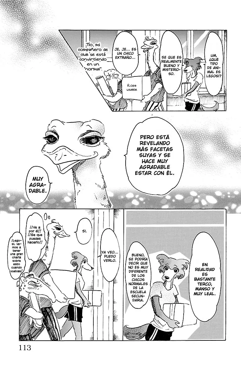 Beastars capítulo 22, página 6