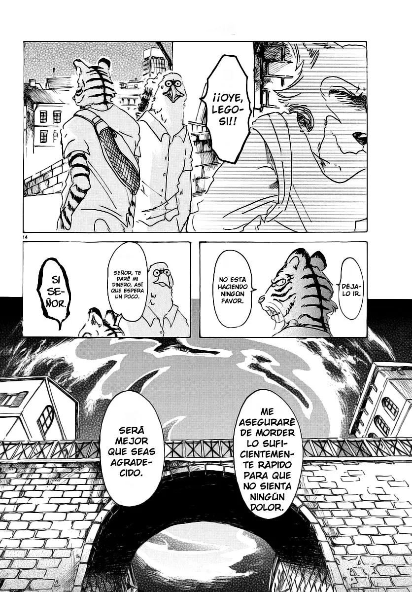 Beastars capítulo 23, página 14