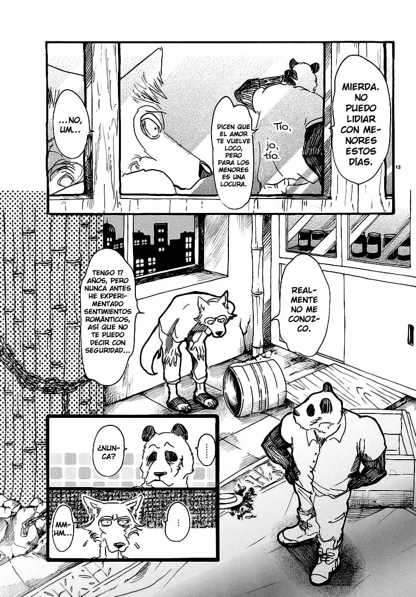Beastars capítulo 25, página 14