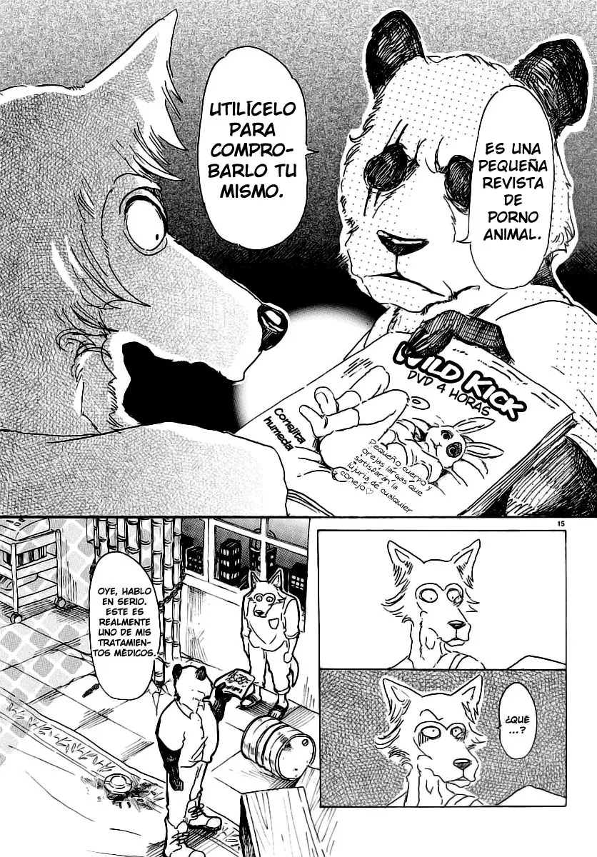 Beastars capítulo 25, página 16
