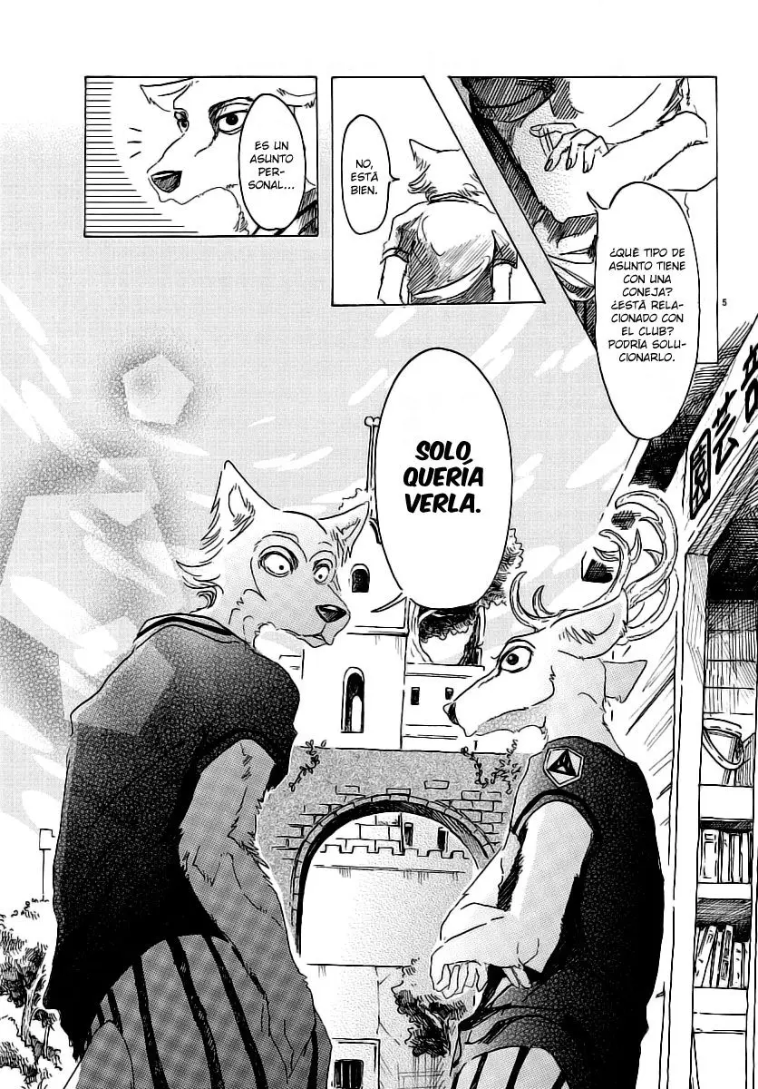 Beastars capítulo 27, página 5