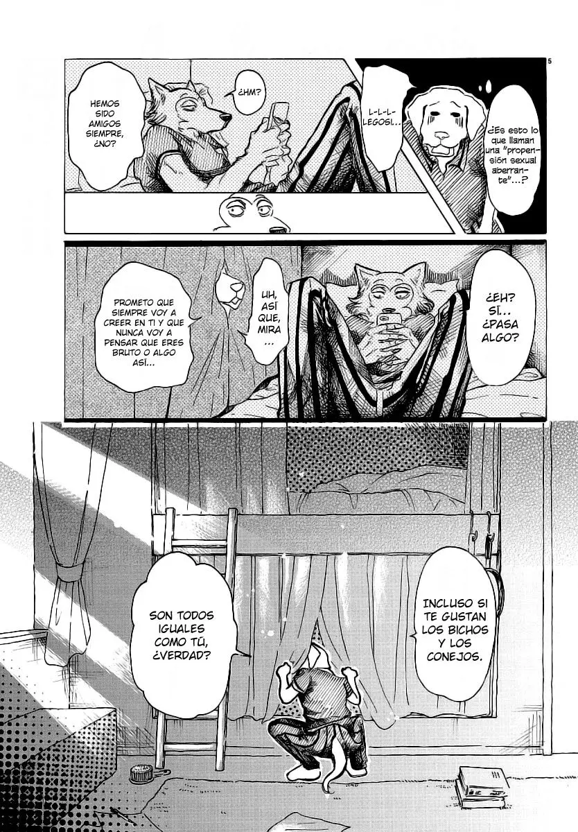 Beastars capítulo 28, página 6