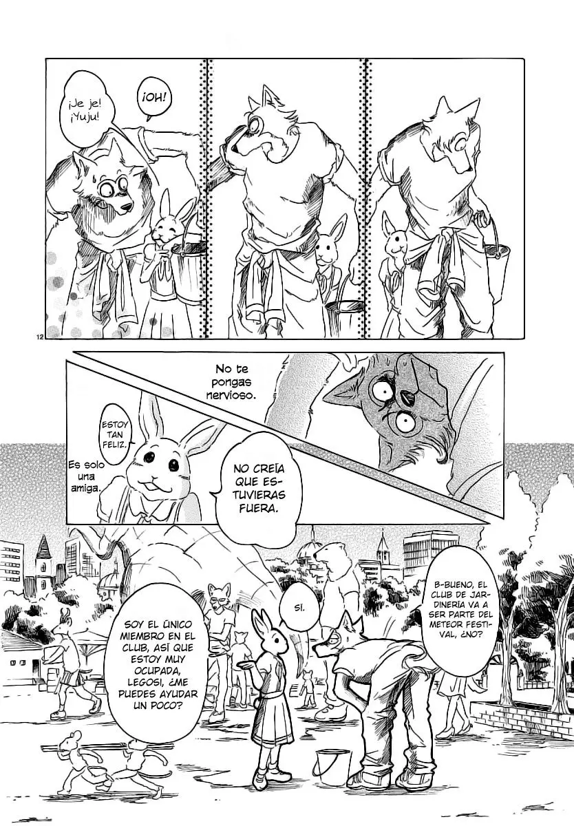 Beastars capítulo 28, página 13
