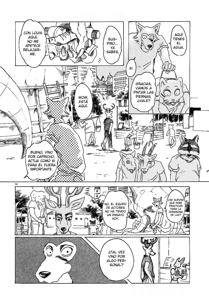Beastars capítulo 28, página 15