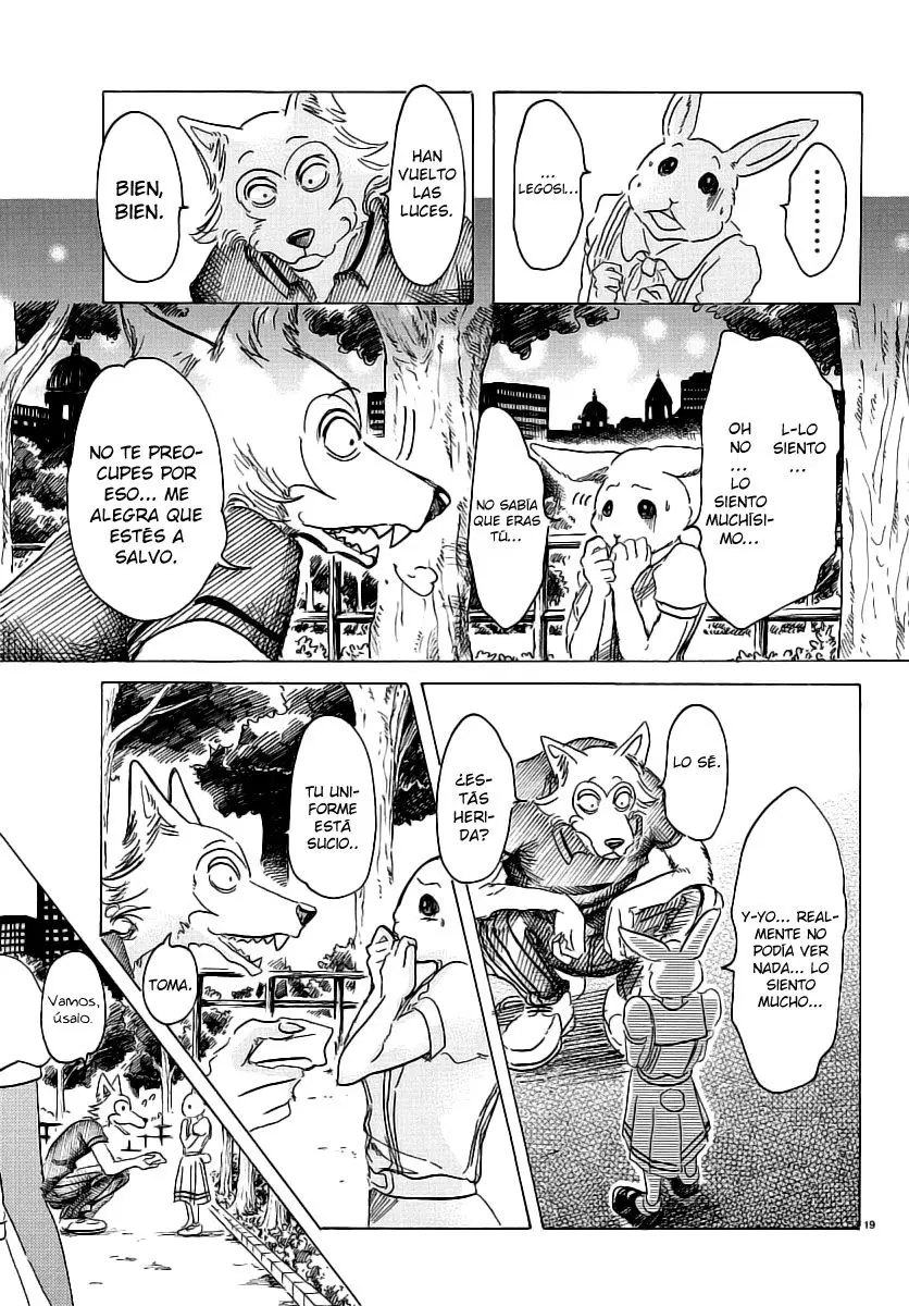 Beastars capítulo 32, página 19