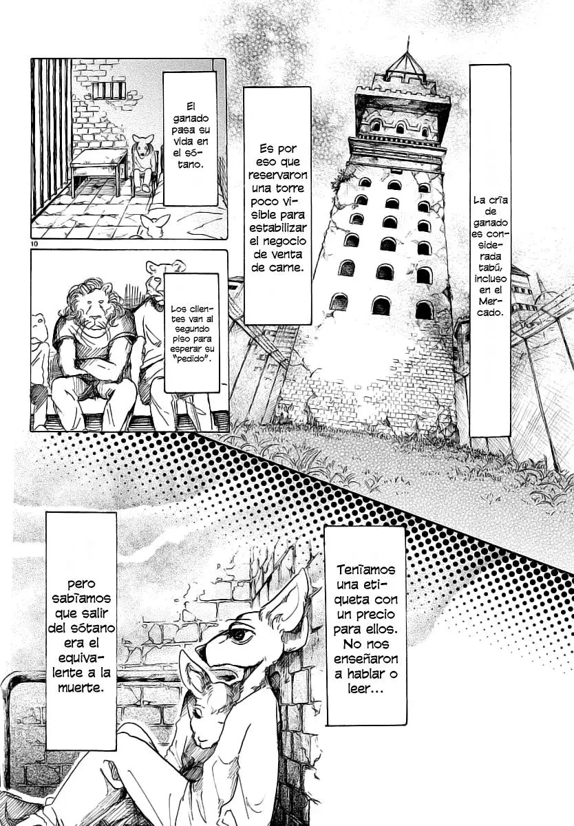 Beastars capítulo 33, página 12