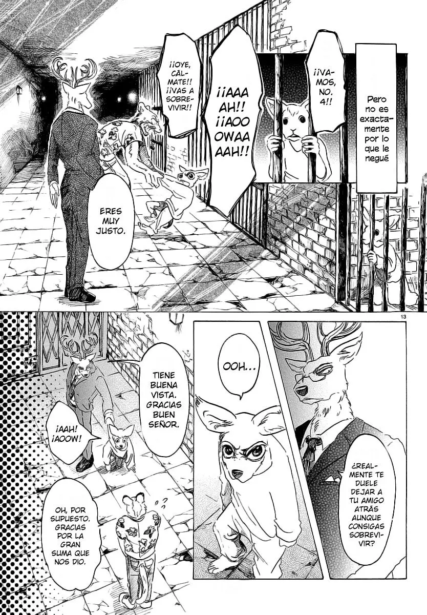 Beastars capítulo 33, página 15