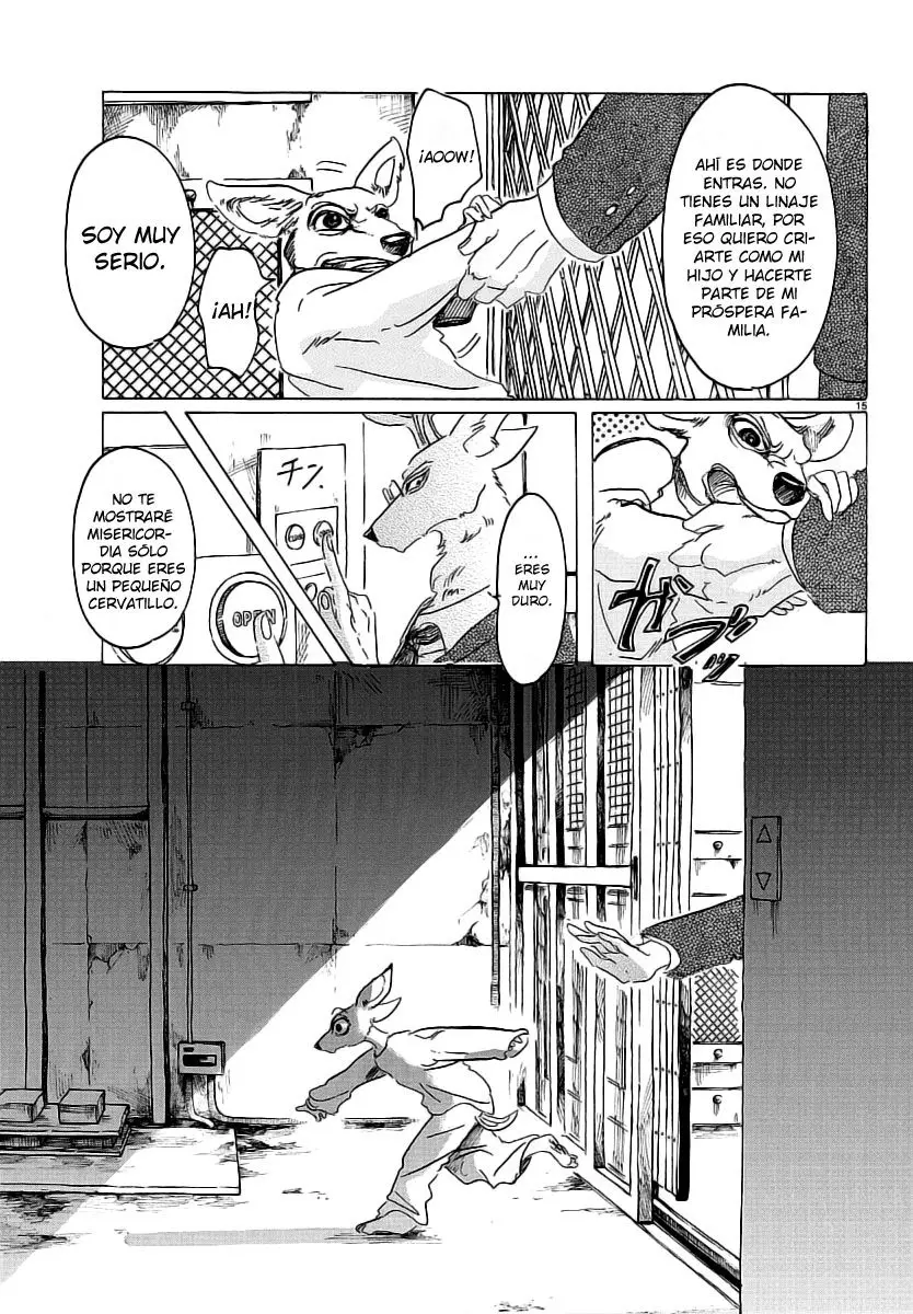 Beastars capítulo 33, página 17
