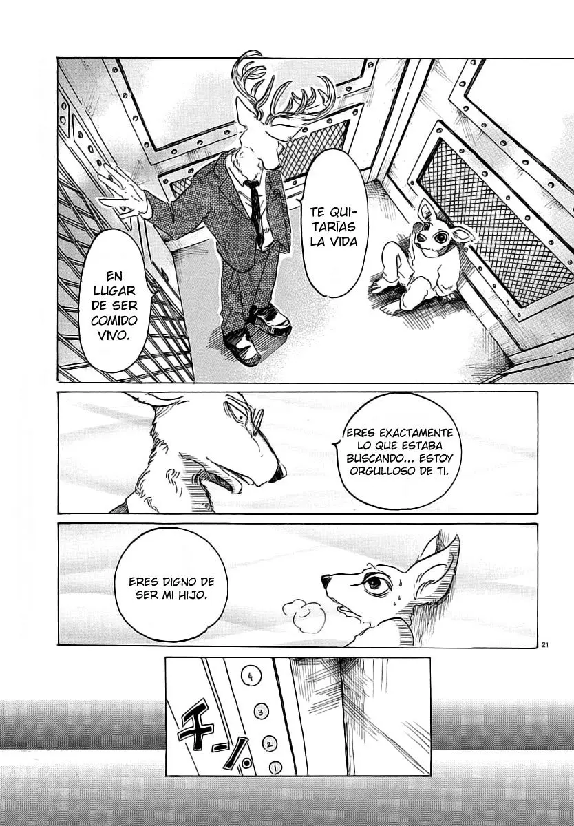 Beastars capítulo 33, página 22