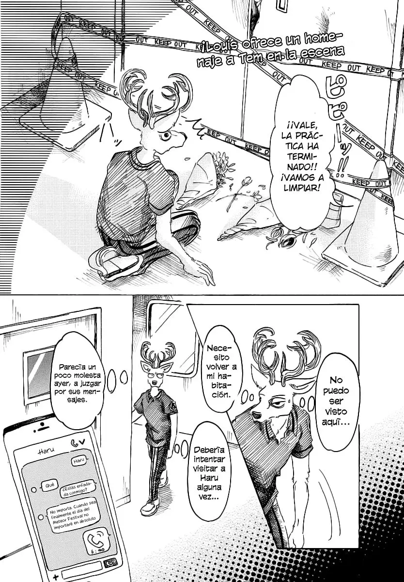 Beastars capítulo 34, página 3