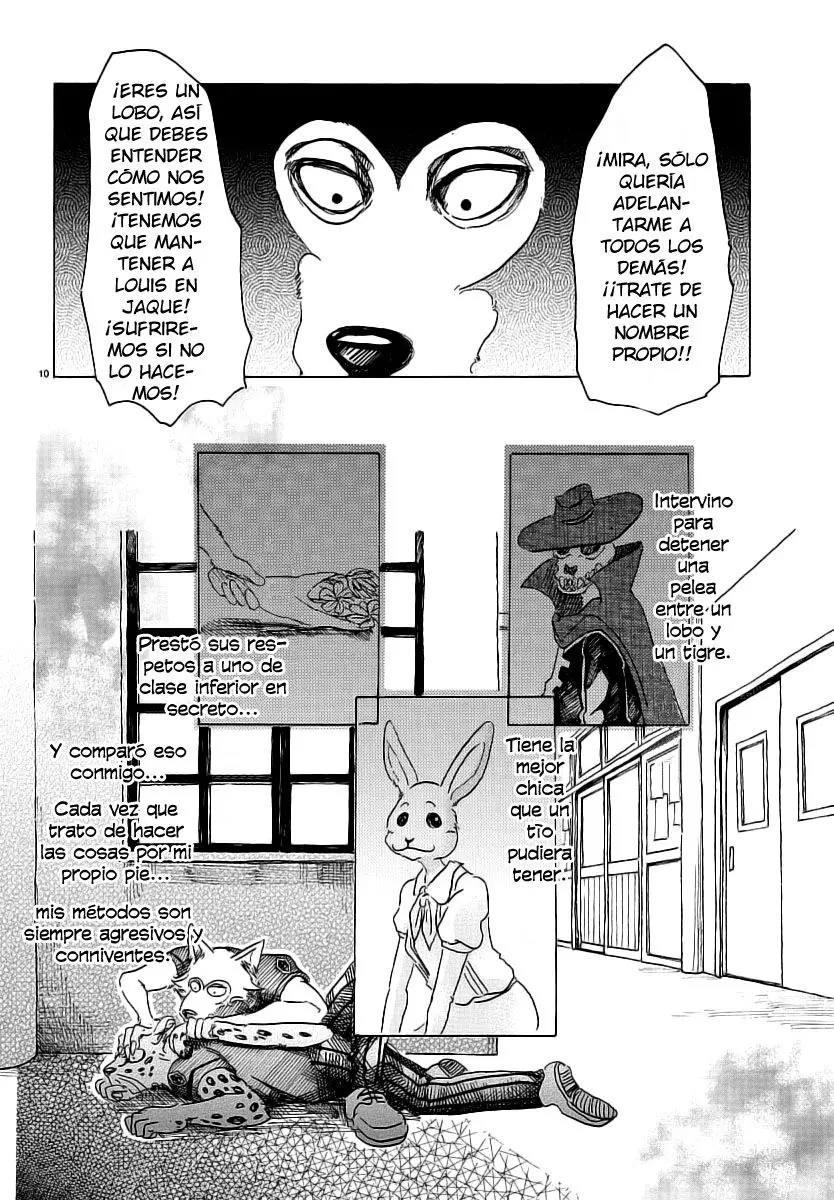 Beastars capítulo 34, página 10
