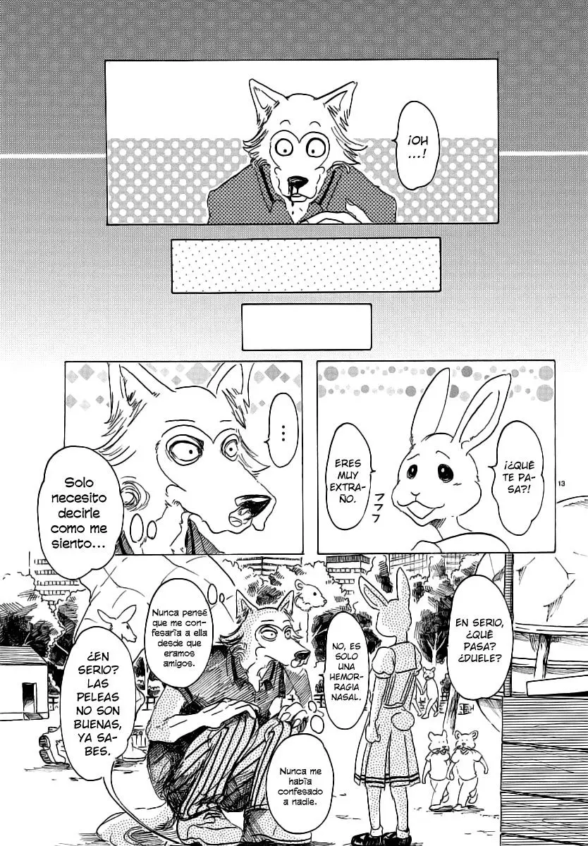 Beastars capítulo 34, página 13