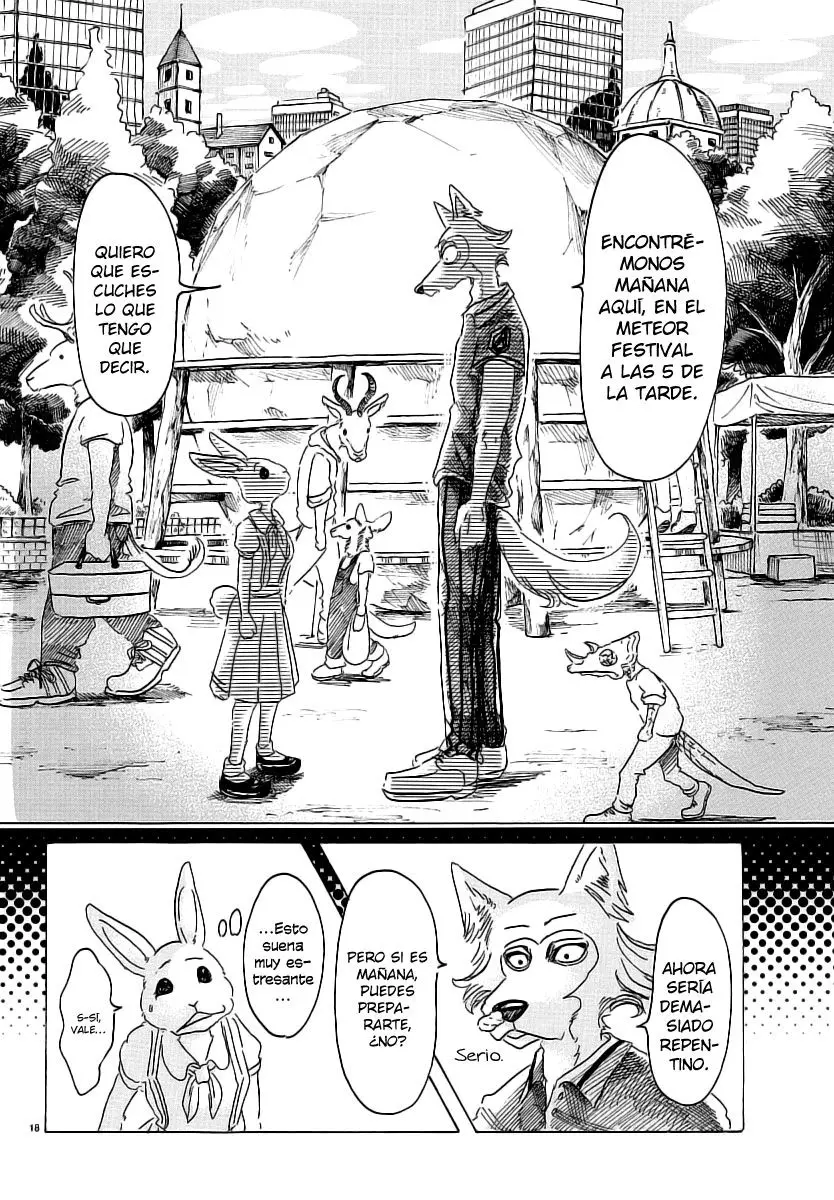 Beastars capítulo 34, página 18