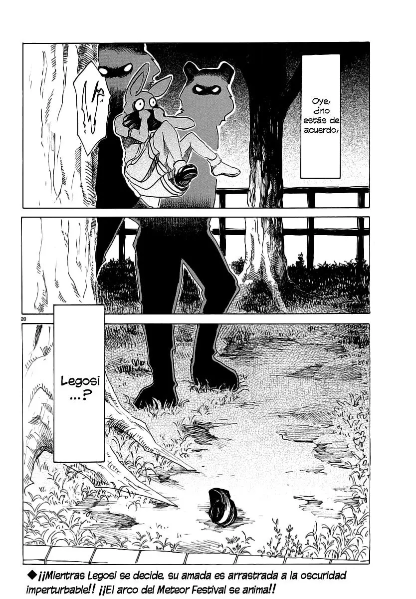 Beastars capítulo 34, página 20