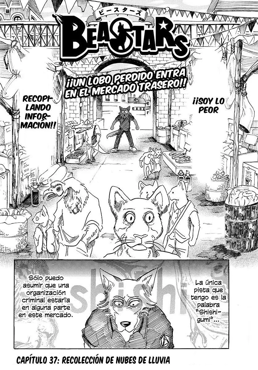 Beastars capítulo 37, página 3
