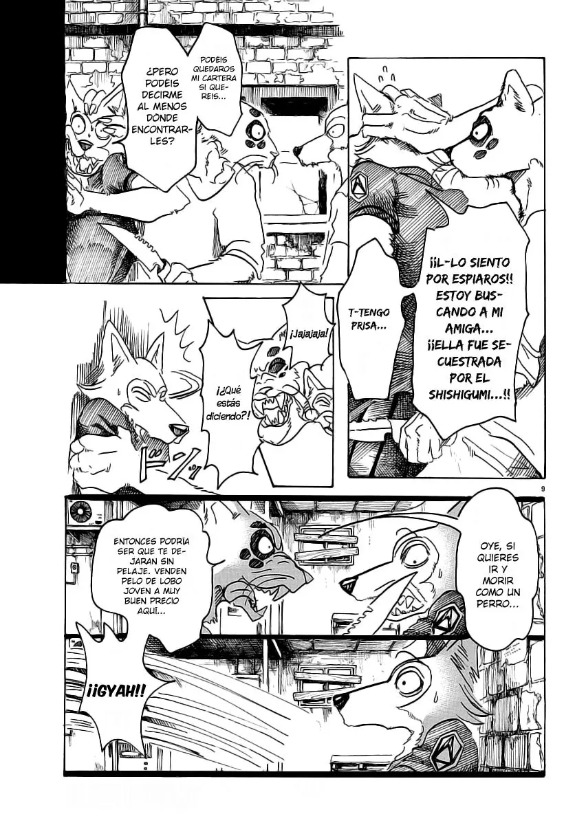 Beastars capítulo 37, página 10