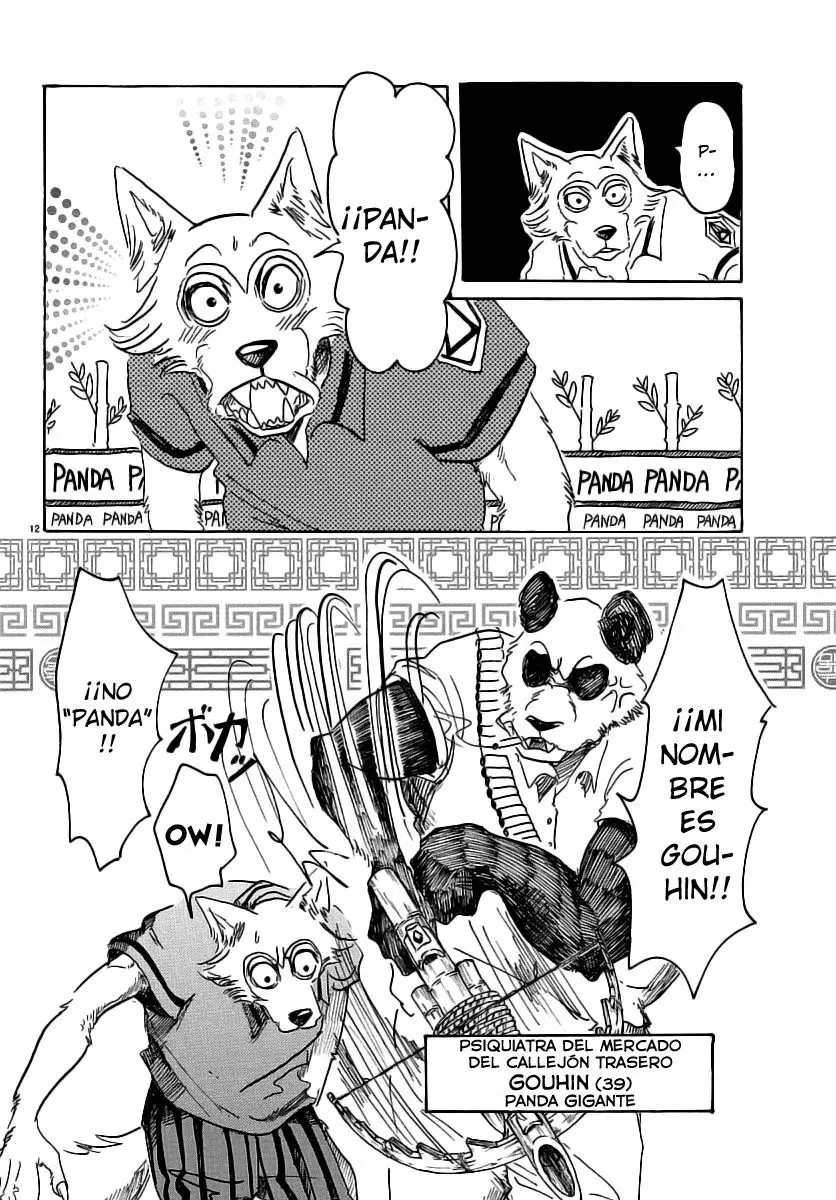 Beastars capítulo 37, página 12