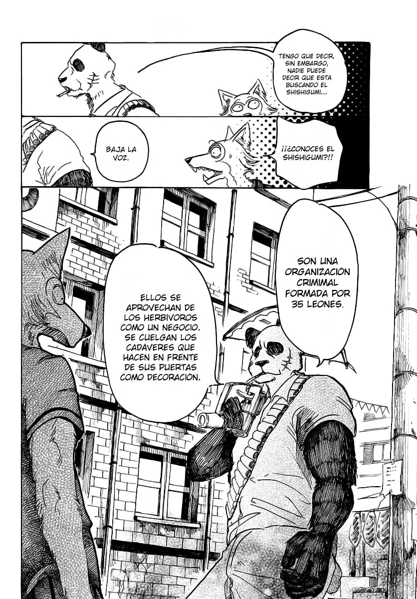 Beastars capítulo 37, página 14