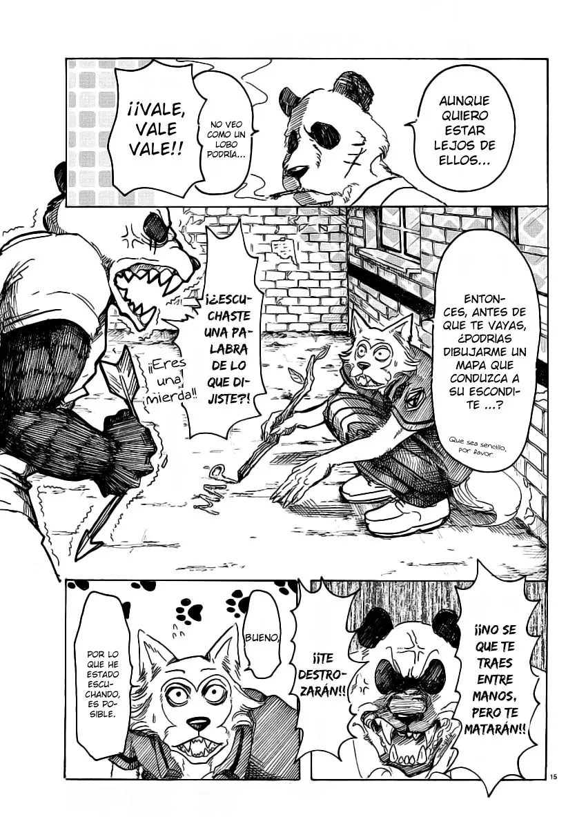 Beastars capítulo 37, página 15