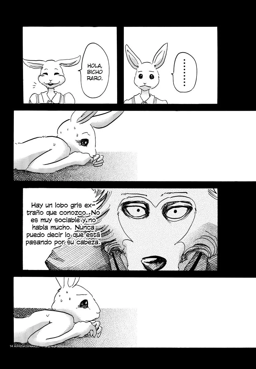 Beastars capítulo 38, página 14