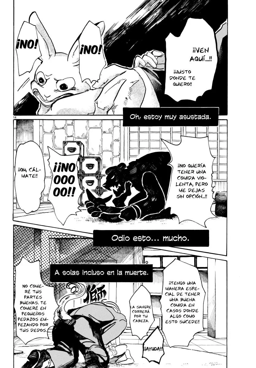 Beastars capítulo 40, página 14