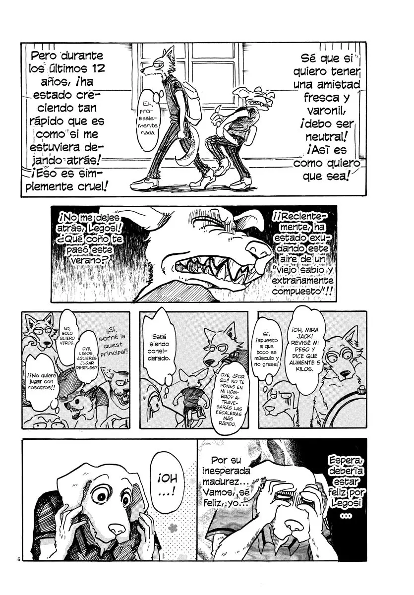 Beastars capítulo 48, página 7