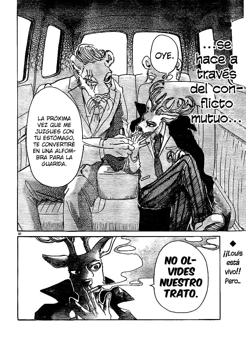 Beastars capítulo 50, página 20