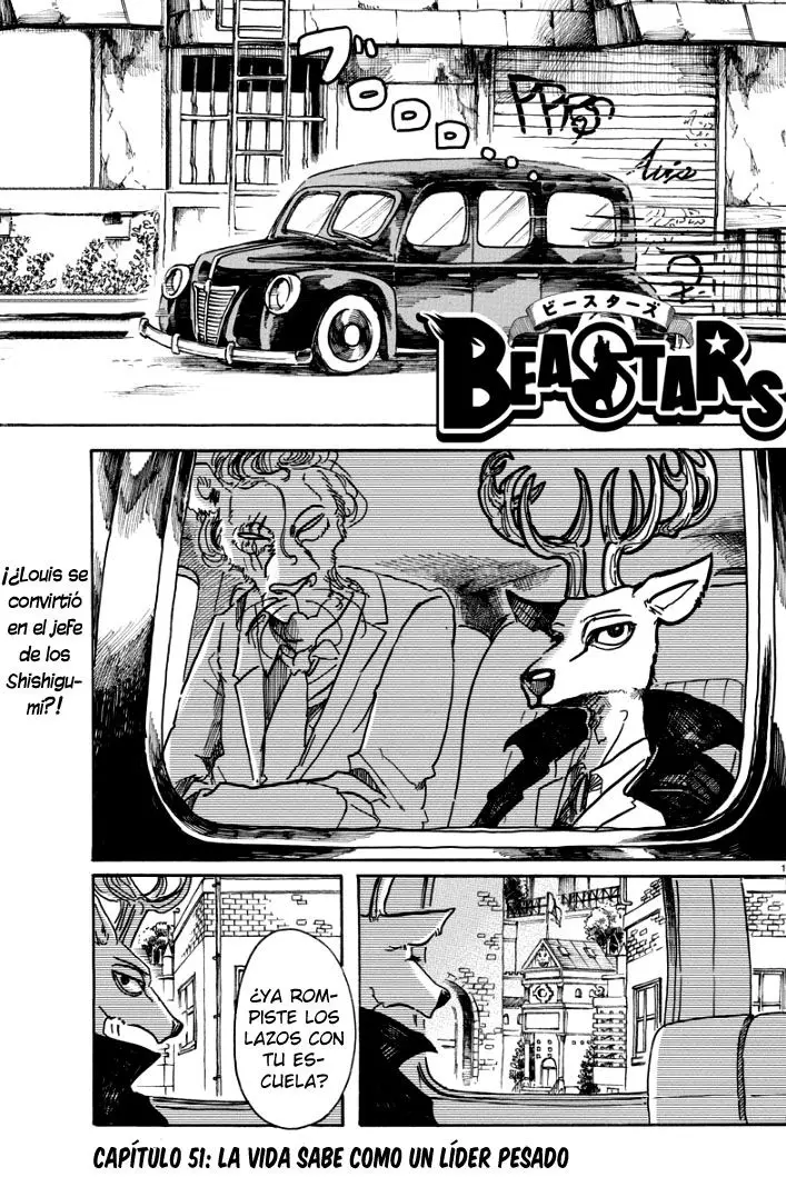 Beastars capítulo 51, página 2