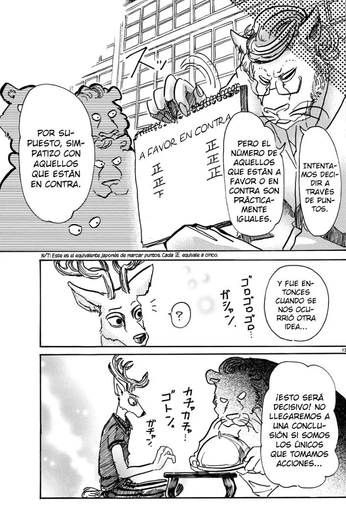Beastars capítulo 51, página 14