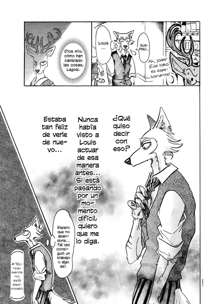 Beastars capítulo 52, página 4