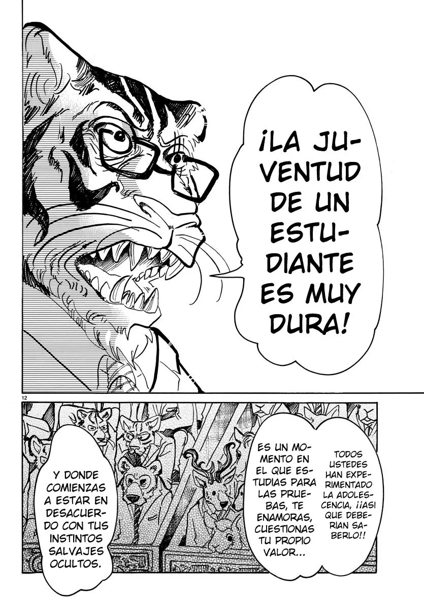 Beastars capítulo 53, página 12
