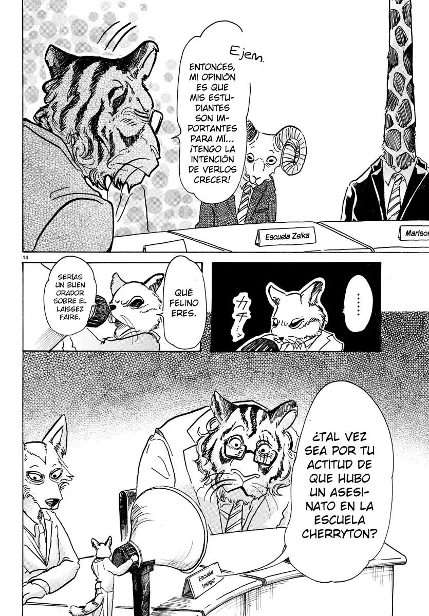 Beastars capítulo 53, página 14