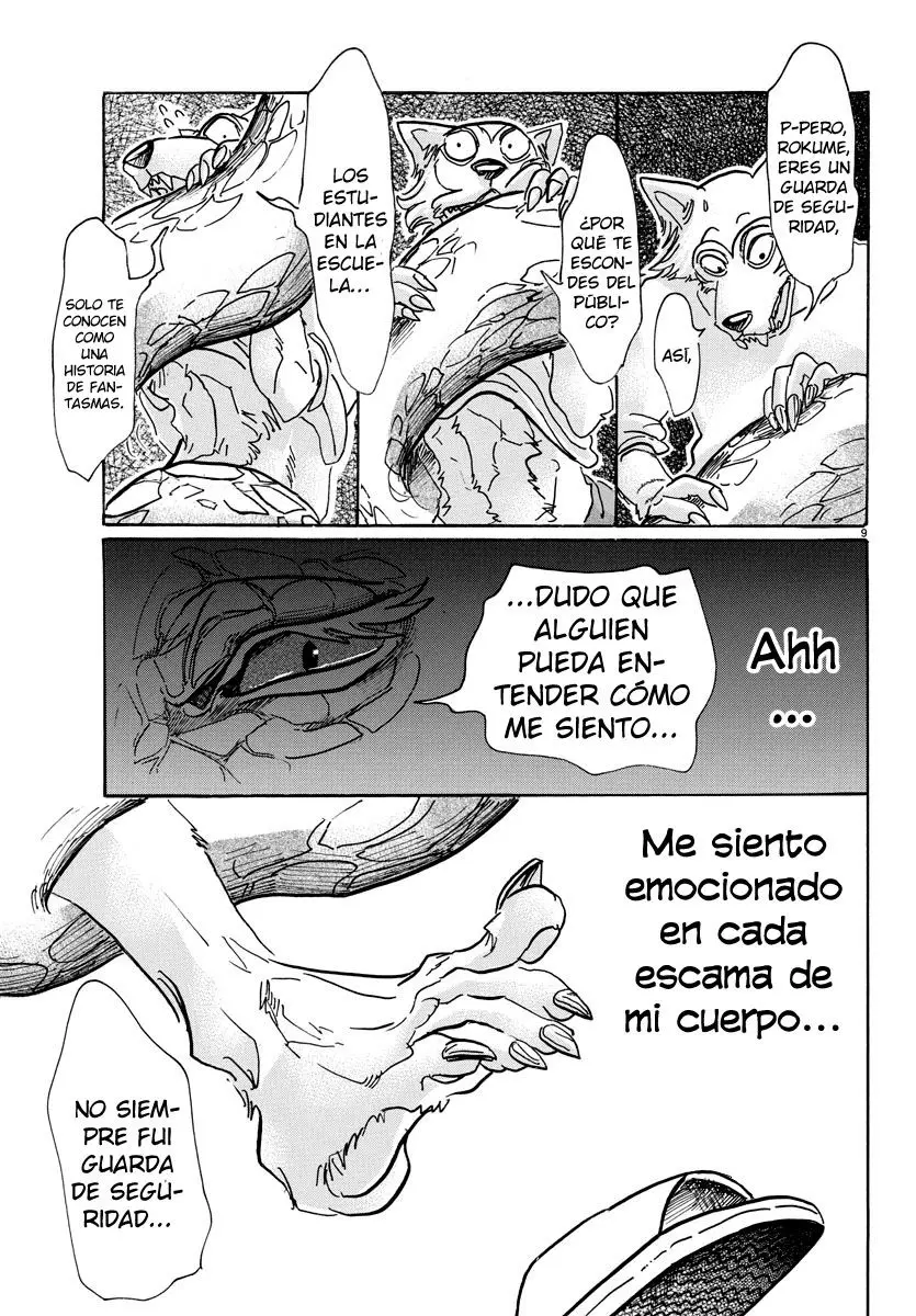 Beastars capítulo 55, página 10