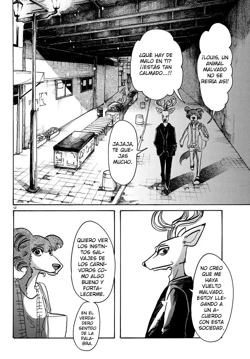 Beastars capítulo 57, página 12
